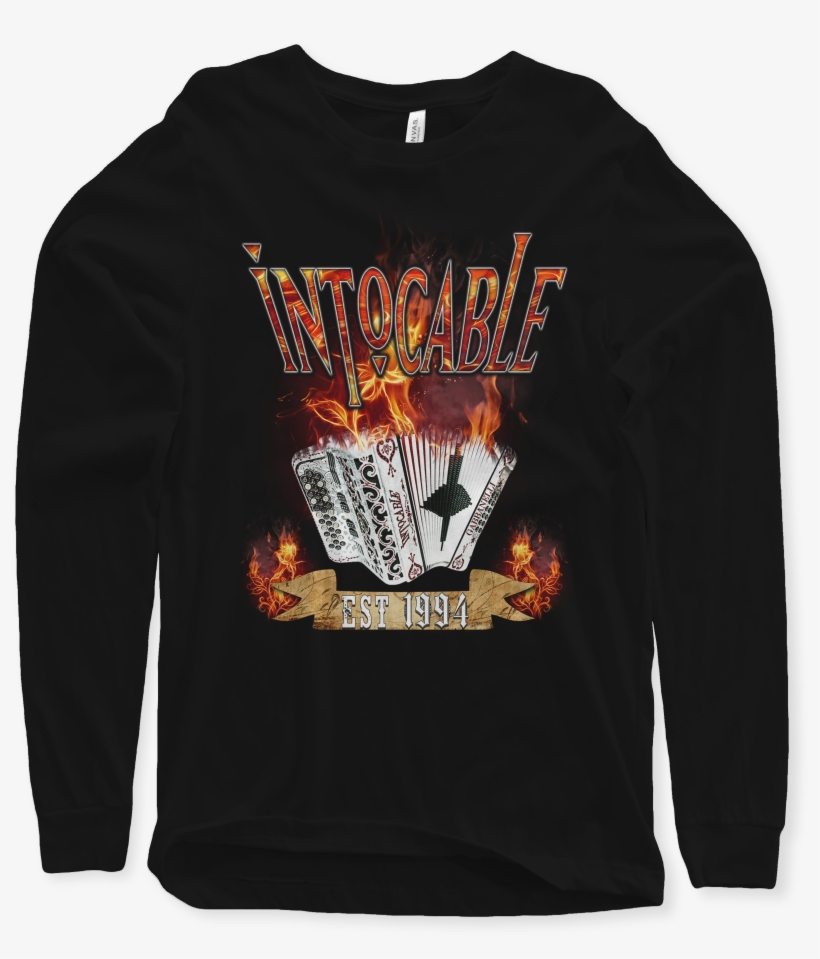 Image Of Accordion On Fire Tee - Sleeve, transparent png download