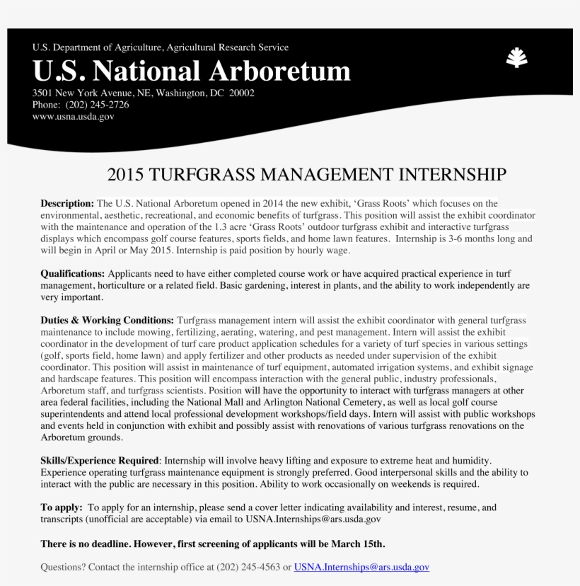 2015 Usna 'grass Roots' Internship - Dybbøl, transparent png download