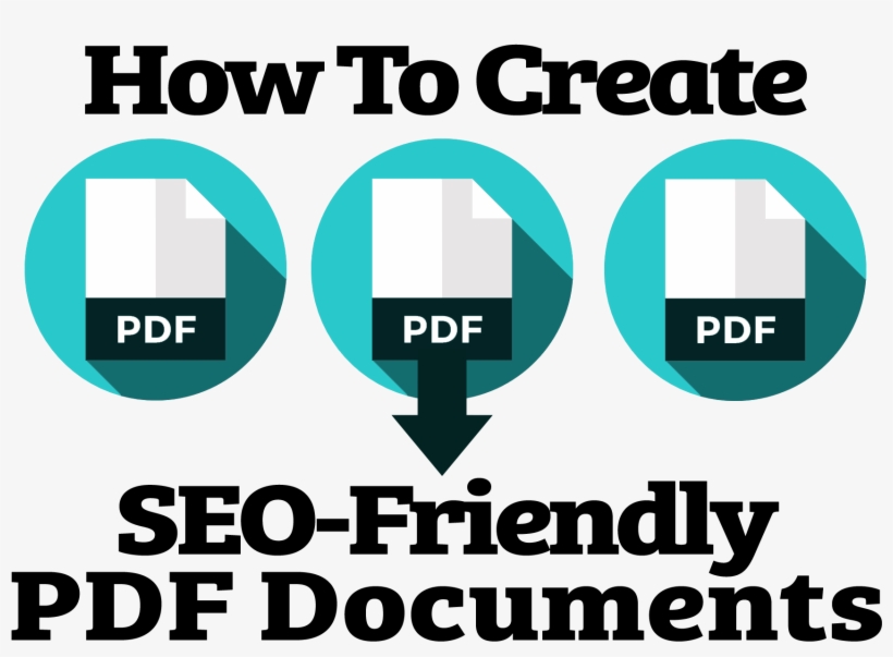 How To Create Seo Friendly Pdf Documents - Pdf, transparent png download