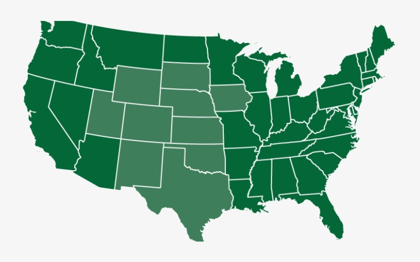 Search Properties By Map - Literacy By Us State, transparent png download