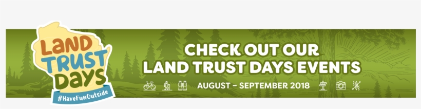 Land Trust Days Banner Image - Banner, transparent png download