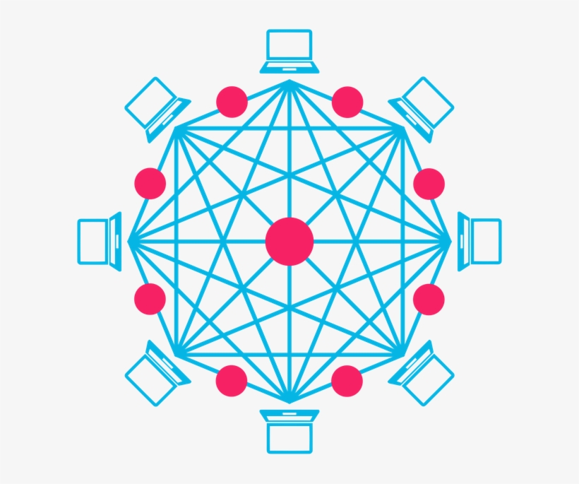Http - //www - Arreverie - Com/blogs/wp Chain Working - Blockchain Nodes, transparent png download
