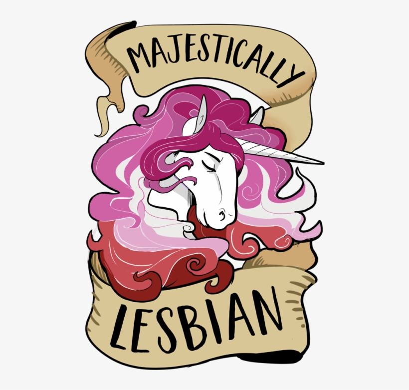 Majestically Lesbian Has Been Added To The Roster Of - Bisexual T Shirt, transparent png download
