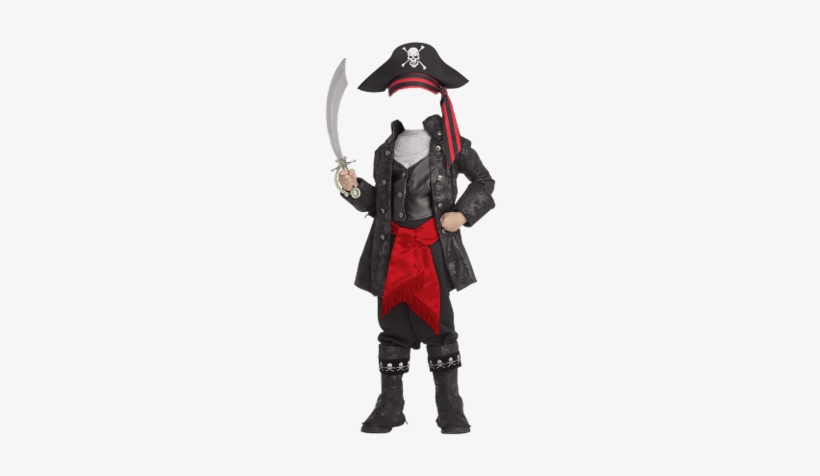 Costume Pirate - Pirate Costume Kids, transparent png download