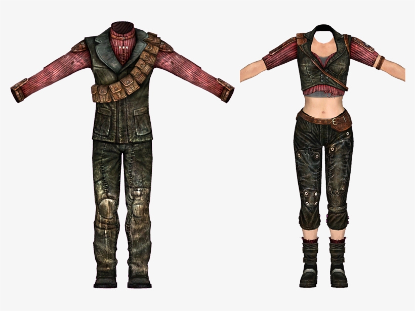 Merc Outfit - Fallout Outfits, transparent png download