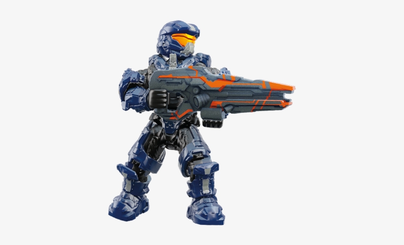 Spartan Thorne - Mega Bloks Halo Heroes Master Chief Figure, transparent png download