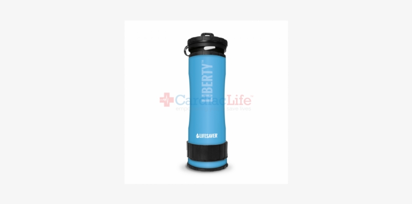 Lifesaver Liberty Water Bottle - Lifesaver Liberty, transparent png download
