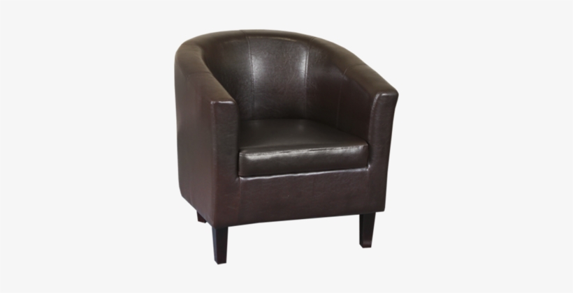 Tub Chair Modern Living Room In High Resistible Pu - Chair, transparent png download