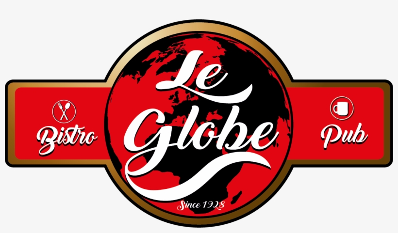 Logo Le Globe - World Globe Black And White, transparent png download