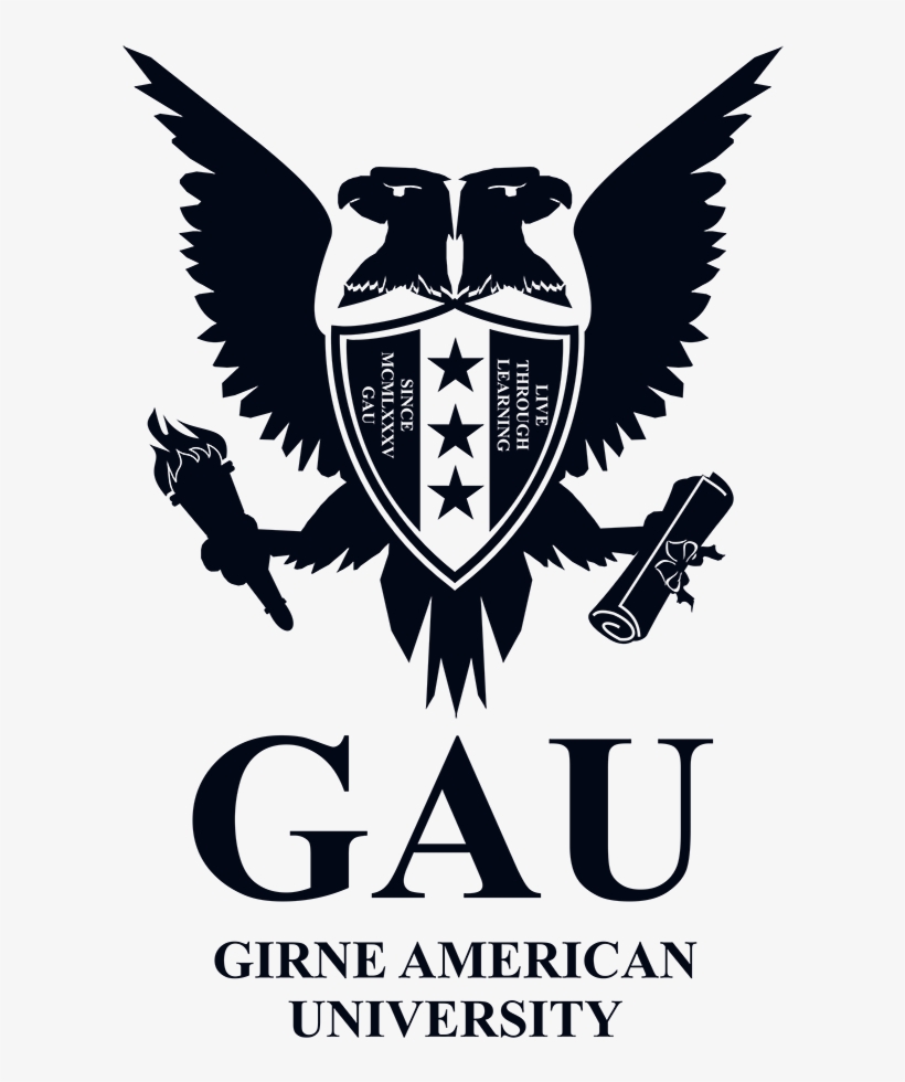 Girne American University Badge, transparent png download