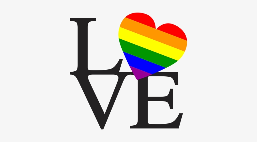 Lgbt Love Wall Sticker - Sticker, transparent png download