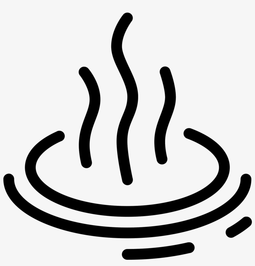 Hot Springs Icon Free - Aguas Termales Icono, transparent png download