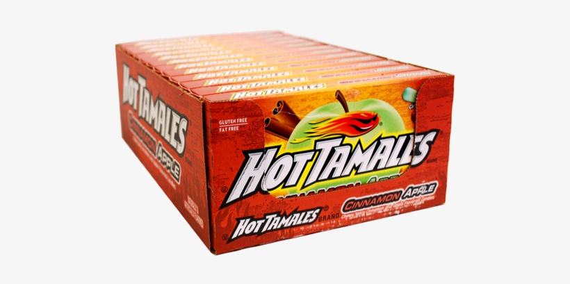Theater Box For Fresh - Hot Tamales Cinnamon Apple Flavored Chewy Candies,, transparent png download