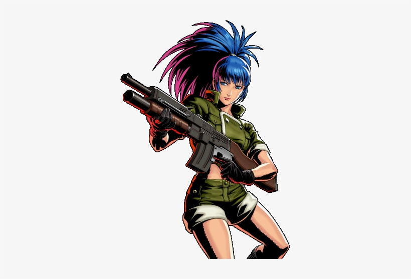 Metal Slug Defense By Heidernn King Of Fighters, Leona - Leona Heidern, transparent png download
