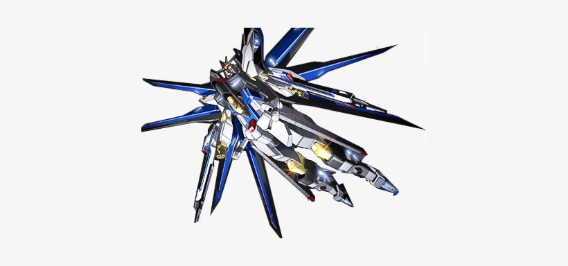 8784 Render Freedom Strike - Strike Freedom Gundam Png, transparent png download