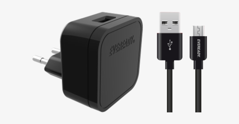 Eveready Micro Usb Wall Charger - Usb, transparent png download