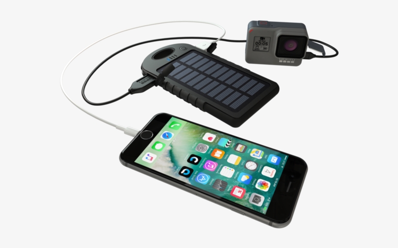 Product Image - Gopole Dual Charge - Usb Powerbank With Solar Charger, transparent png download