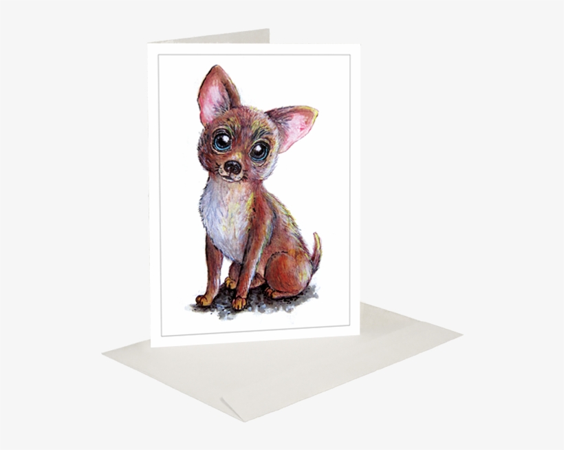 Chihuahua Quickie Greeting Card - Greeting Card, transparent png download
