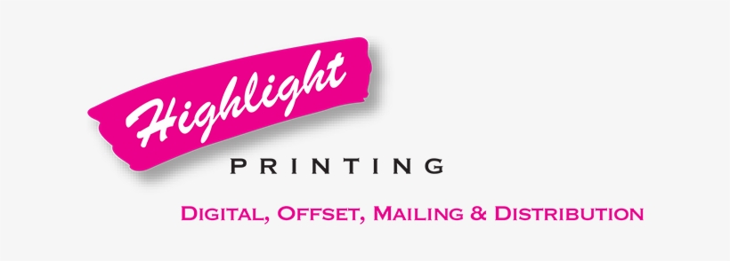 Highlight Printing Logo - Highlighter Logo, transparent png download