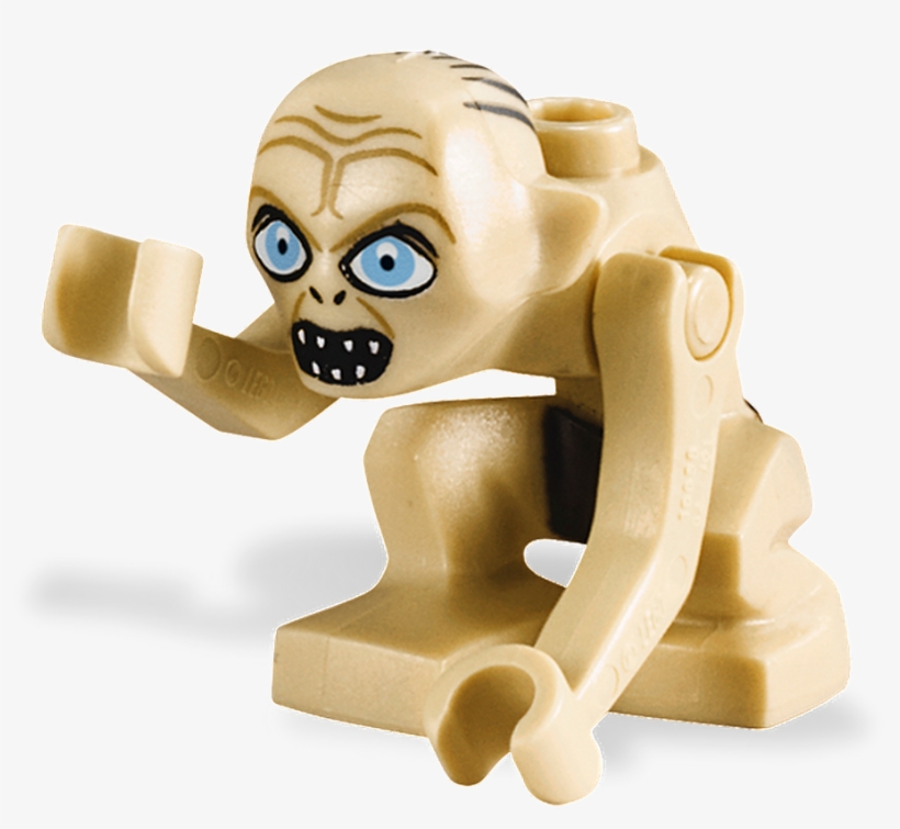 Gollum Fig - Lego 9470, transparent png download