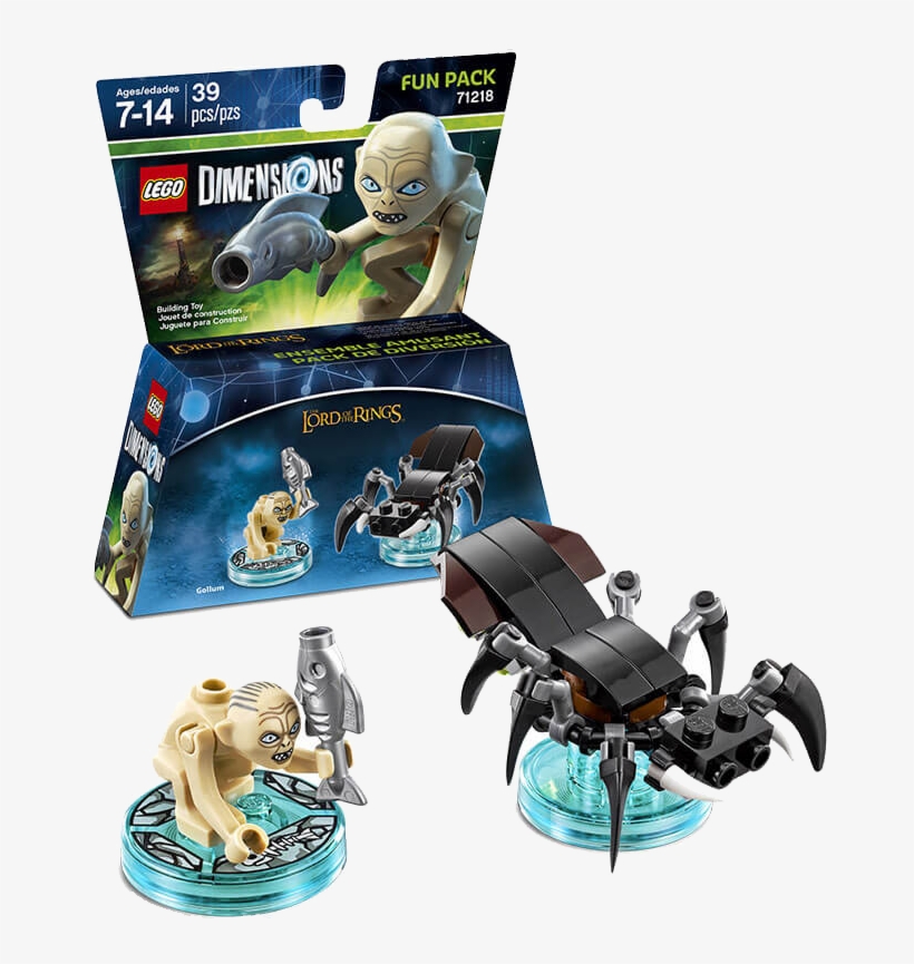 Lego Dimen Fun Gollum, , Large - Lego Dimensions Gollum, transparent png download