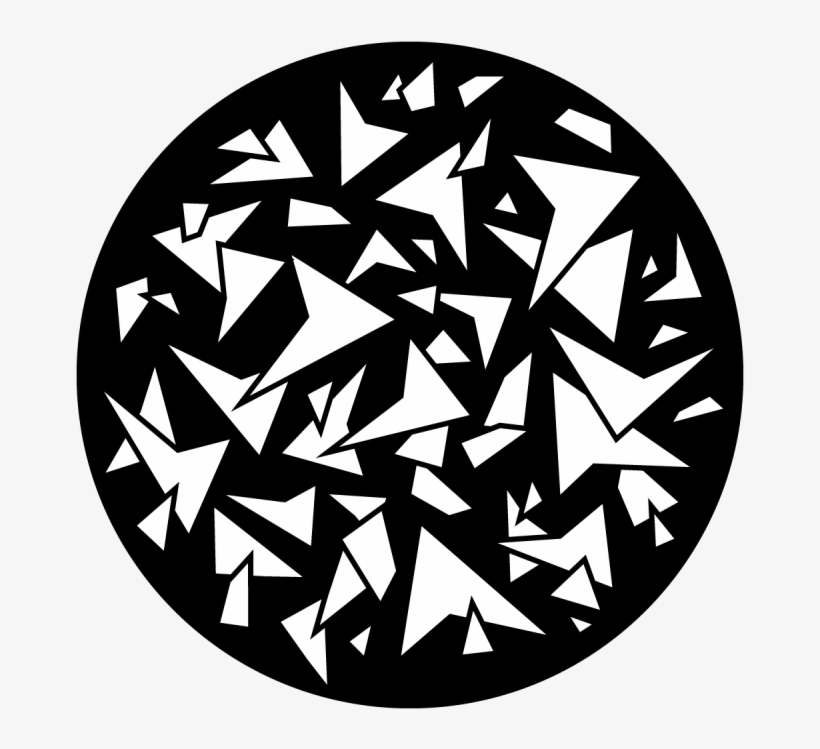 Layered Boomerang - Layered Boomerang - Apollo Gobo #4200, transparent png download