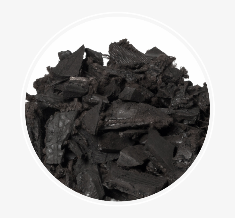 Rymar Rubber Mulch Black - Rubberific Rubber Mulch, transparent png download