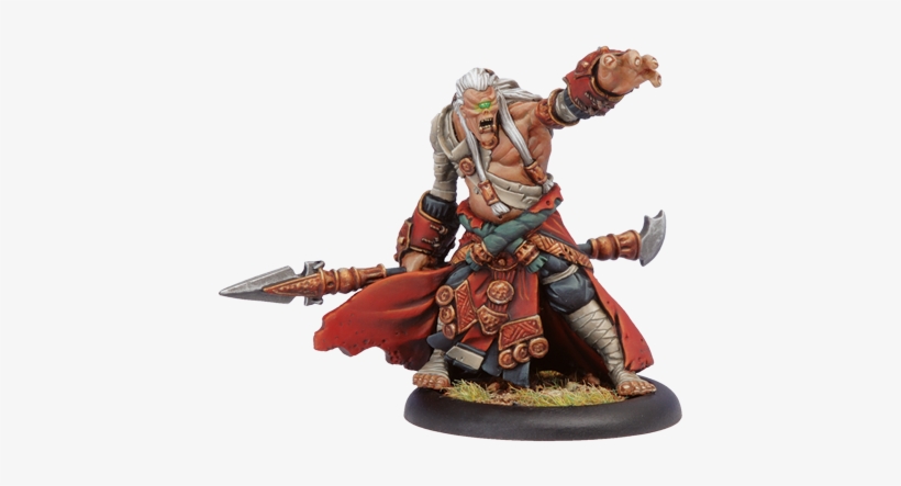 Cyclops-shaman - Hordes: Skorne Cyclops Shaman Light Warbeast, transparent png download