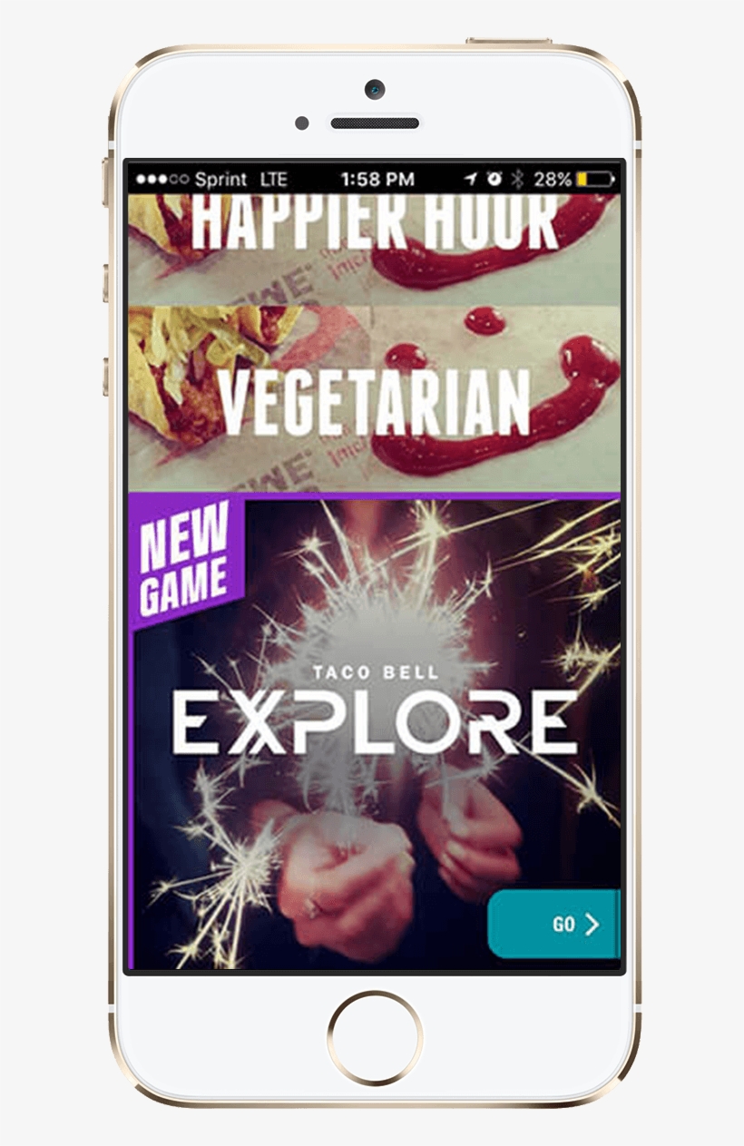 Our Brand Design And Language For Taco Bell Explore - Taco Bell Explore, transparent png download