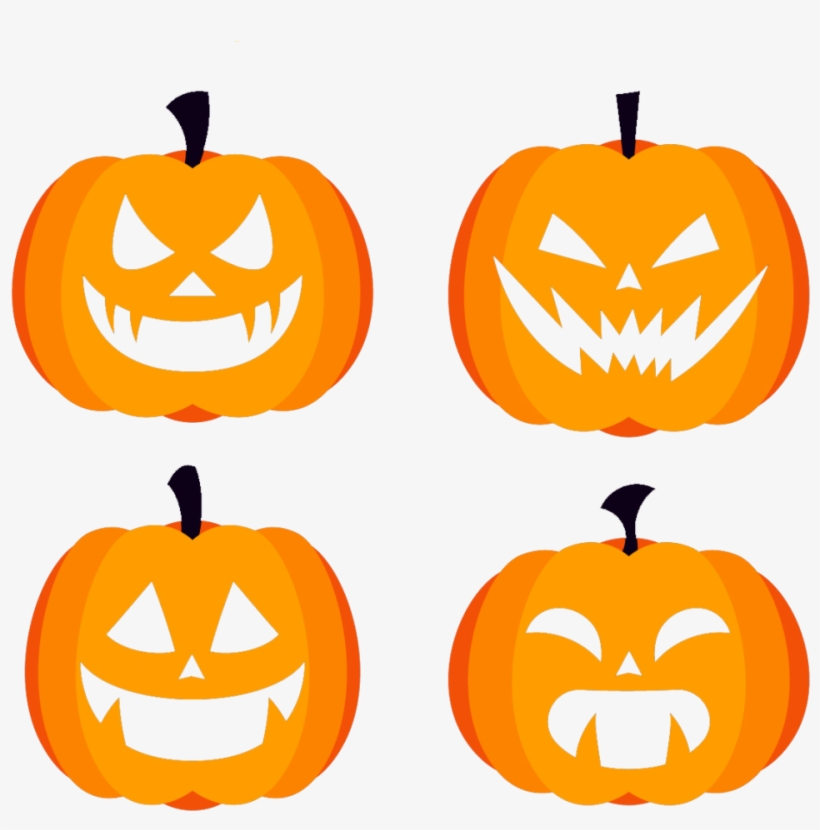 Halloween Vector Free Png Hd - Pumpkin, transparent png download