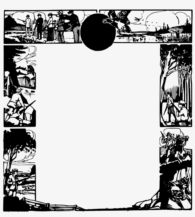 This Free Icons Png Design Of Hunting Frame, transparent png download