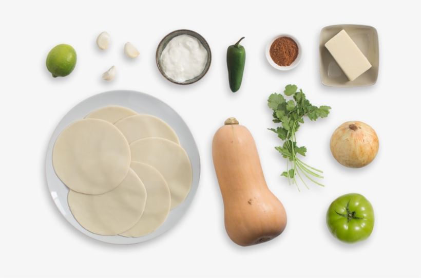 Spicy Butternut Squash Empanadas With Green Tomato - Superfood, transparent png download