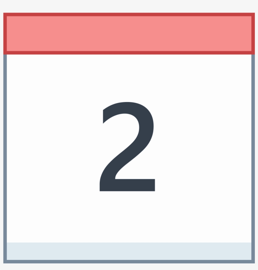 Calendario 2 Icon - Icon, transparent png download