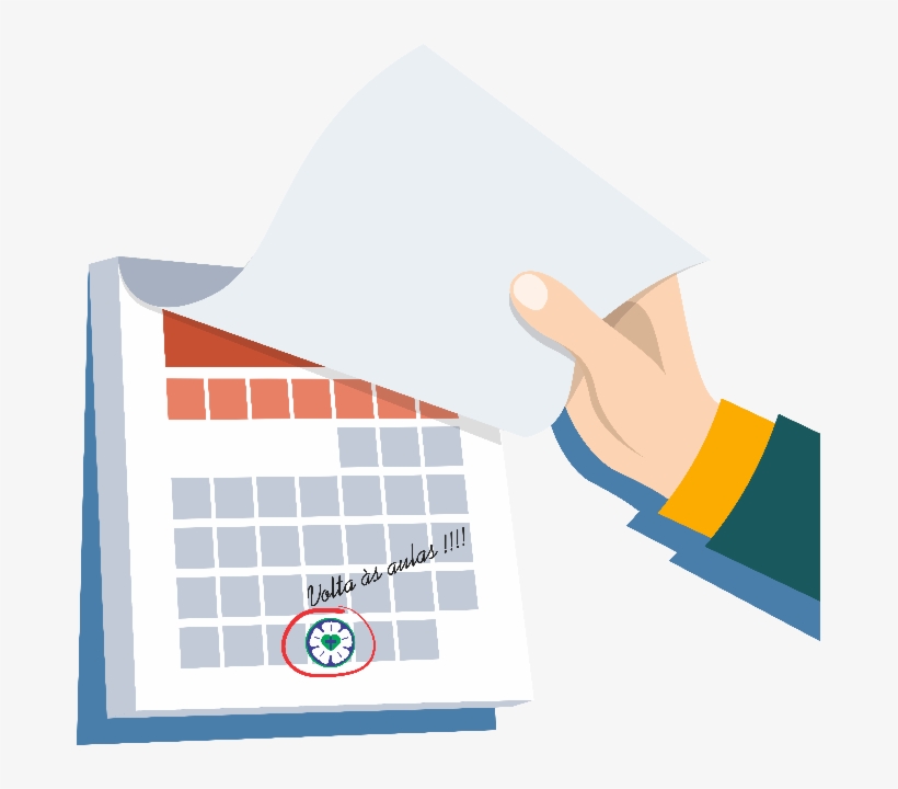 Volta As Aulas 2017 Colegio Concordia Calendario - Pasar Pagina Calendario, transparent png download