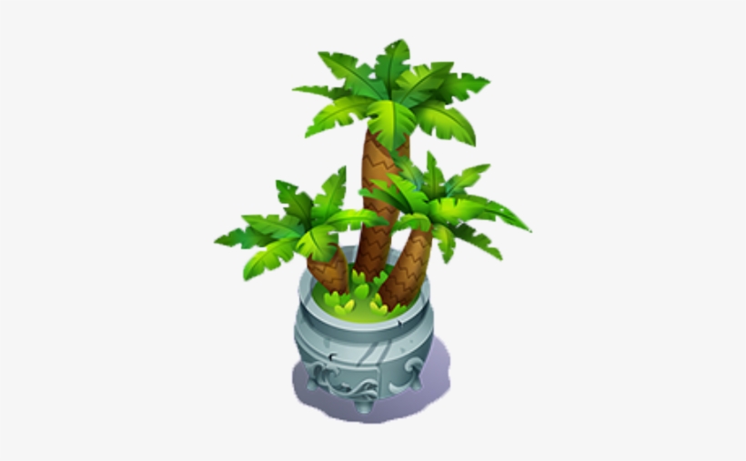 Potted Palms - Houseplant, transparent png download