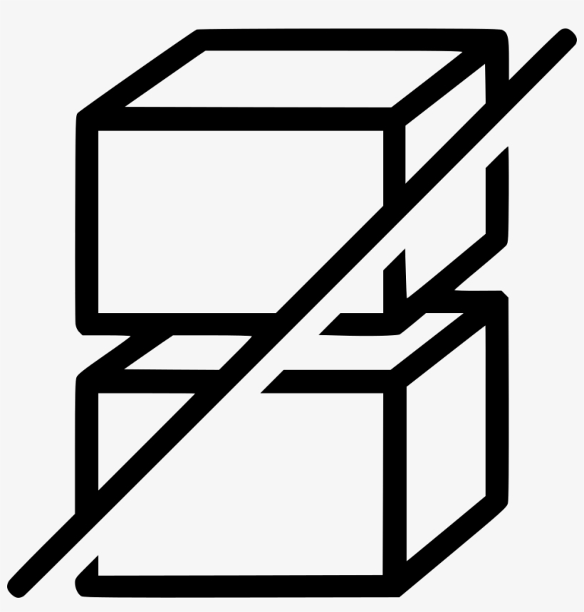 Do Not Stack - Do Not Stack Icon, transparent png download