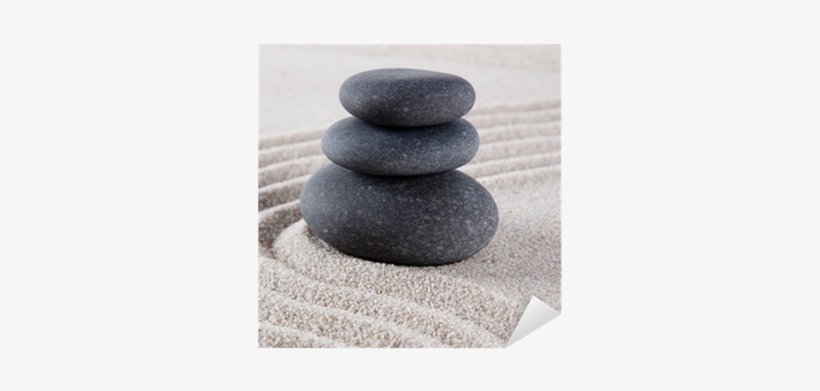 Zen Stone Sticker • Pixers® • We Live To Change - Painting, transparent png download