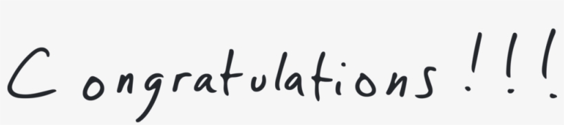 Congrats - Portable Network Graphics, transparent png download