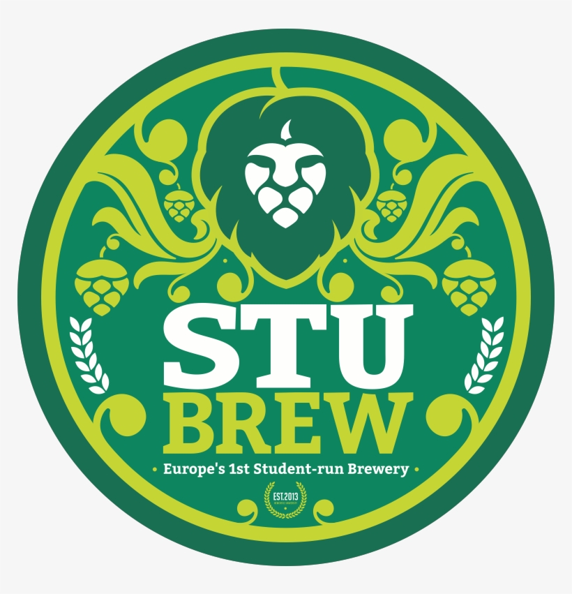Stu Brew Logo Cmyk - Beer, transparent png download