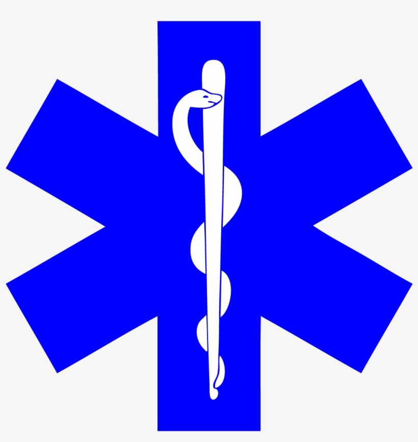 Medical Symbol Png - Star Of Life Clip Art, transparent png download