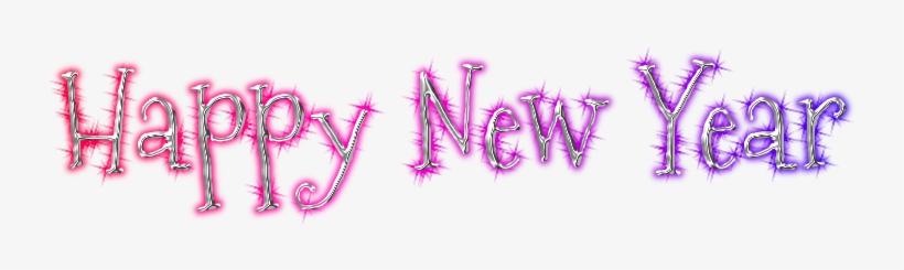 Rendered Image - Happy New Year Png Text, transparent png download