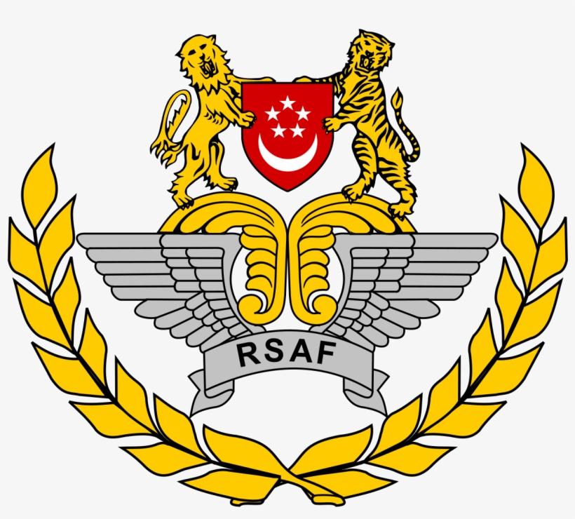 Republic Of Singapore Air Force Logo, transparent png download