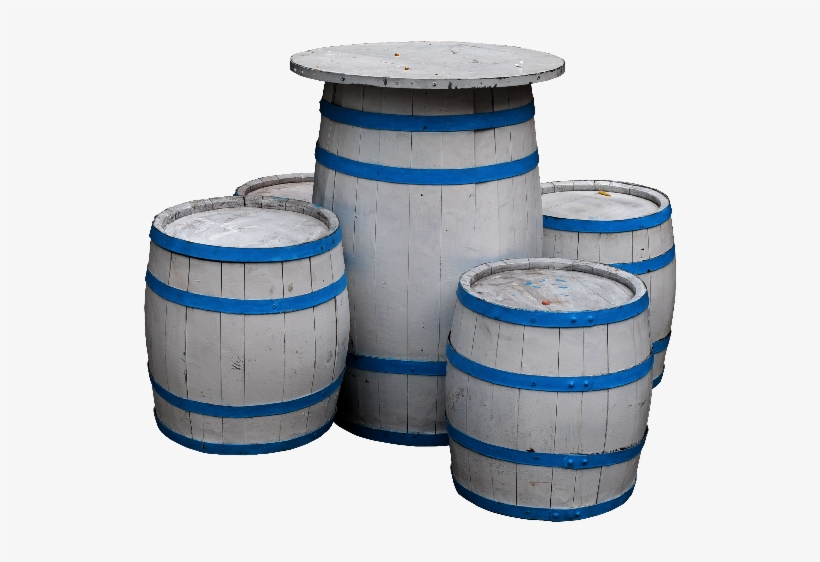 White Wood Barrels Png - Wood, transparent png download