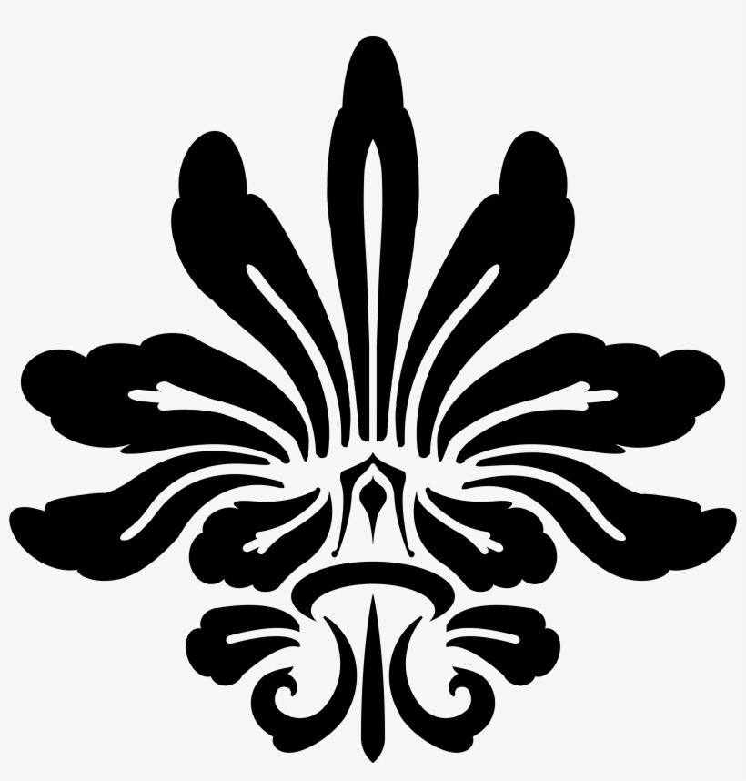 Damask Clipart Swirly, transparent png download