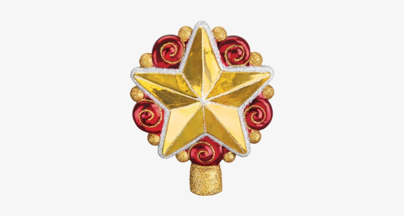 Swirly Star Tree Top - Craft, transparent png download