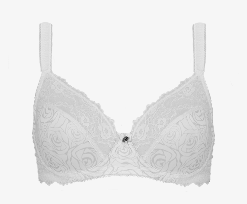 Support Swirly Rose White Set Setd04 2052enhanced Support - White Bra Png, transparent png download