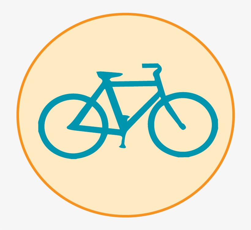 Bicycle-icon - 2 Pcs Replacement Bicycle Bike Rubber, transparent png download