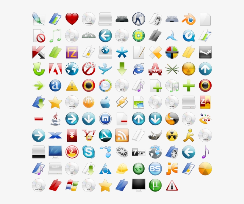 Search - Crystal Icon Pack, transparent png download