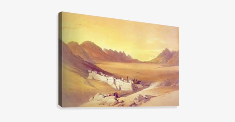 Convent Of St Catherine Canvas Print - Sinai Portfolio: Ten Fine Art Prints, transparent png download