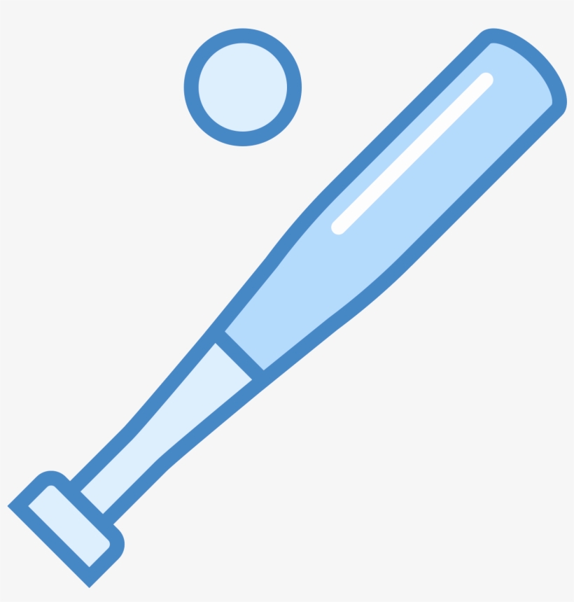 It's An Image Of A Baseball And Bat - Cookie, transparent png download